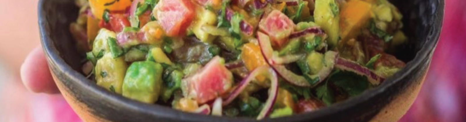 Ceviche Arcoiris - Atún con mango