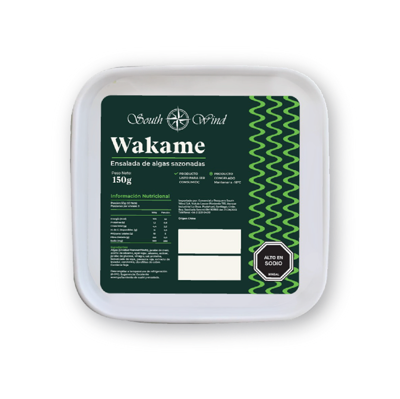 Wakame - Ensalada de Algas 150g