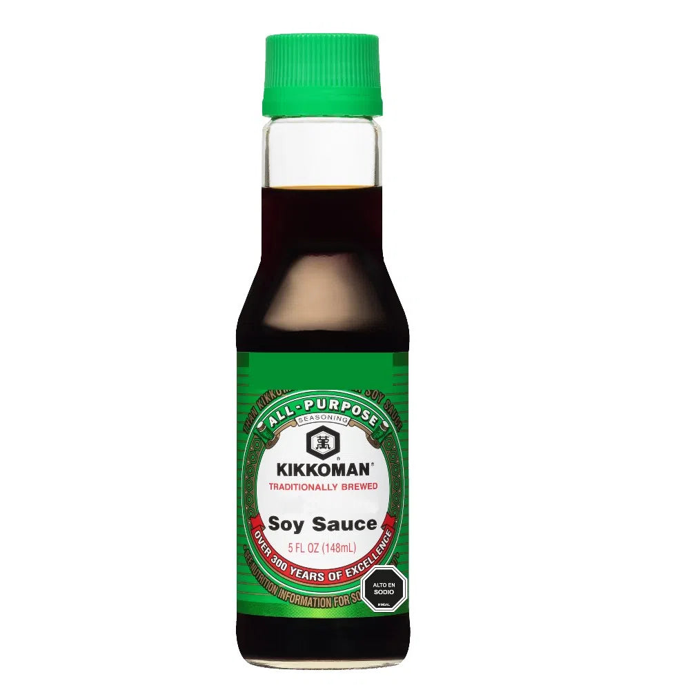 Salsa soya Kikkoman baja en sodio 148ml