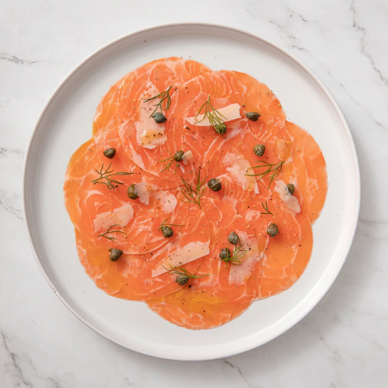 Carpaccio de Salmón 100g
