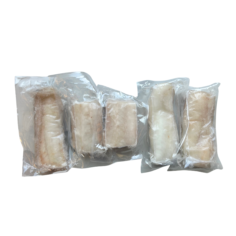 Caja de 1Kg filetes de merluza austral con piel