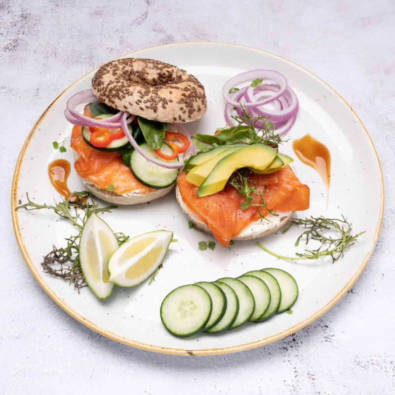 Salmón Ahumado en frío sliced 100g CYBER