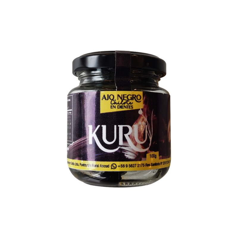 Diente de ajo negro chilote