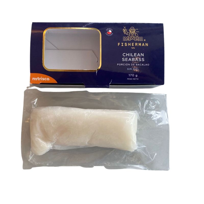 Porción de bacalao sin piel 170g congelado