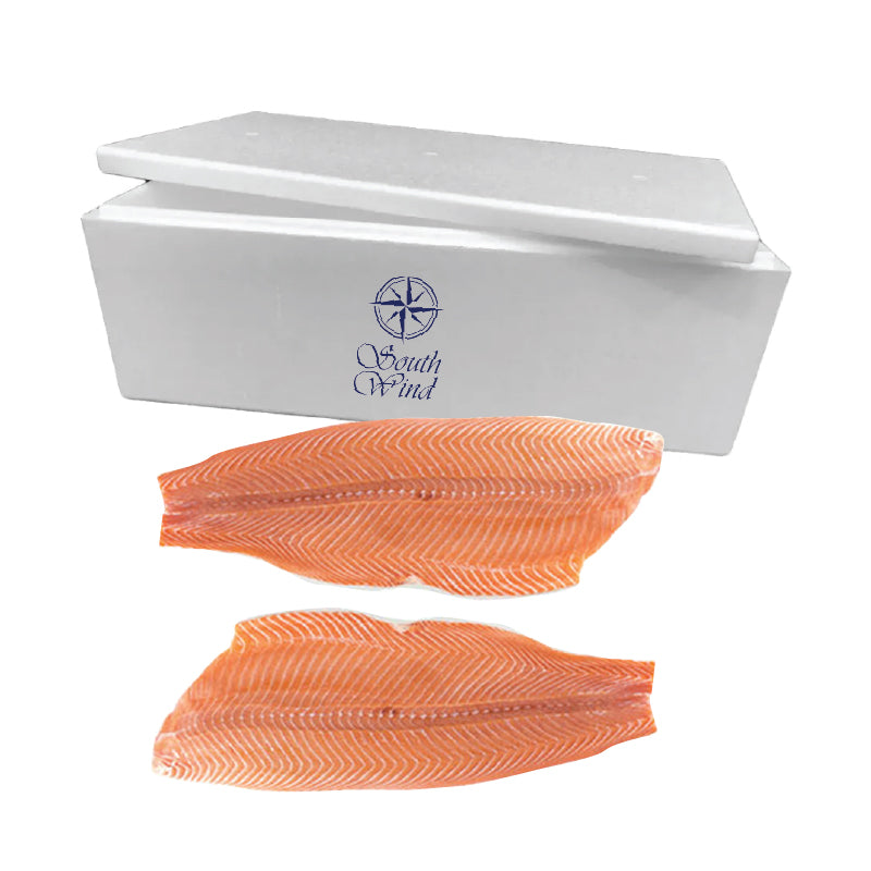 Caja Salmón Premium sin piel fresco (trim E)
