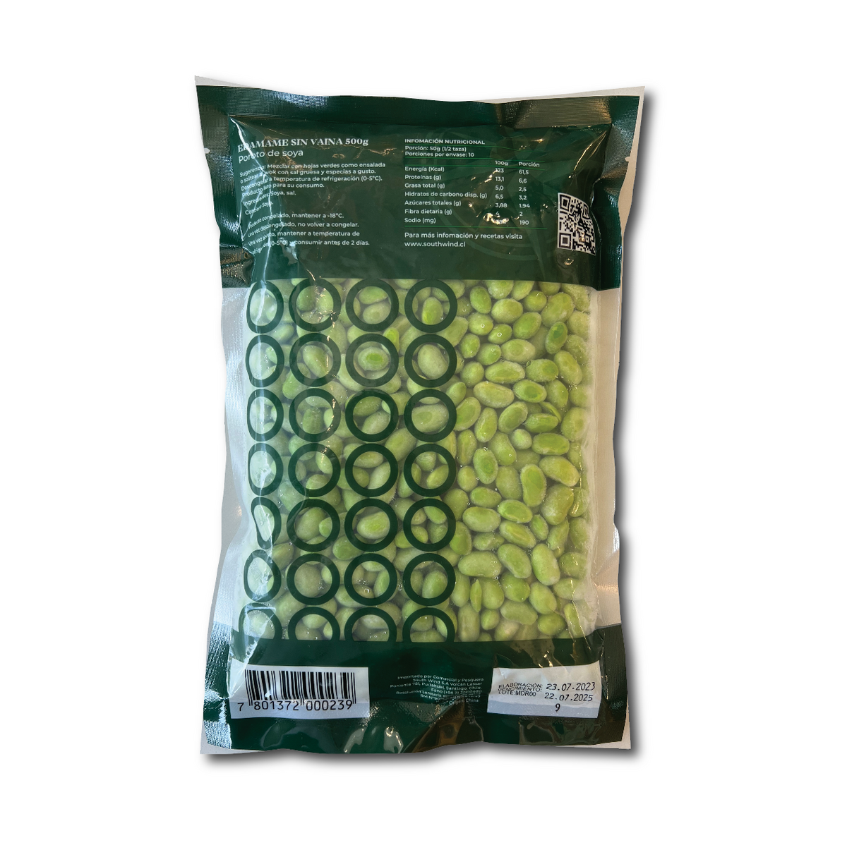 Edamame sin vaina 500g