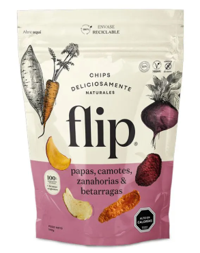 Mix Papa camote zanahoria betarraga Flip