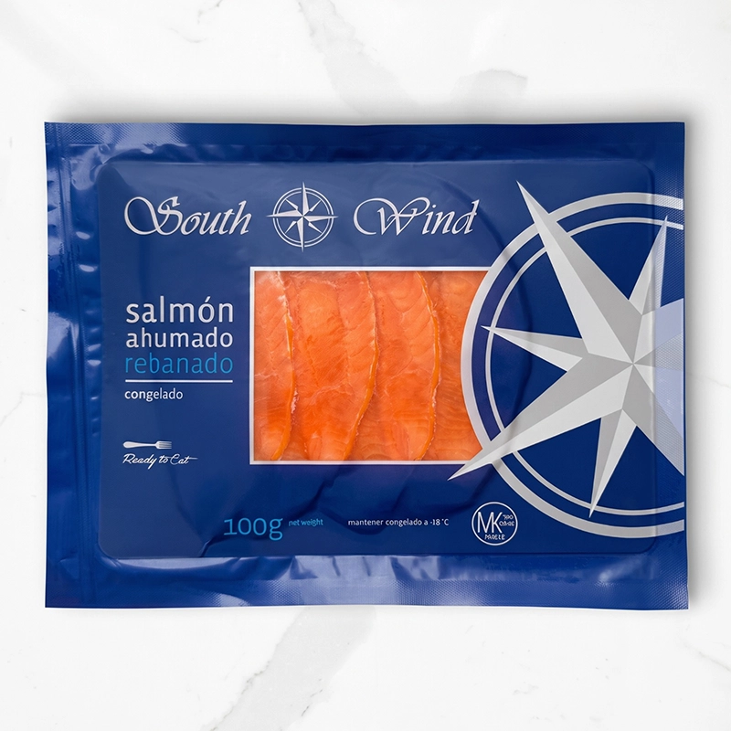 Salmón Ahumado en Frío Rebanado (100g)