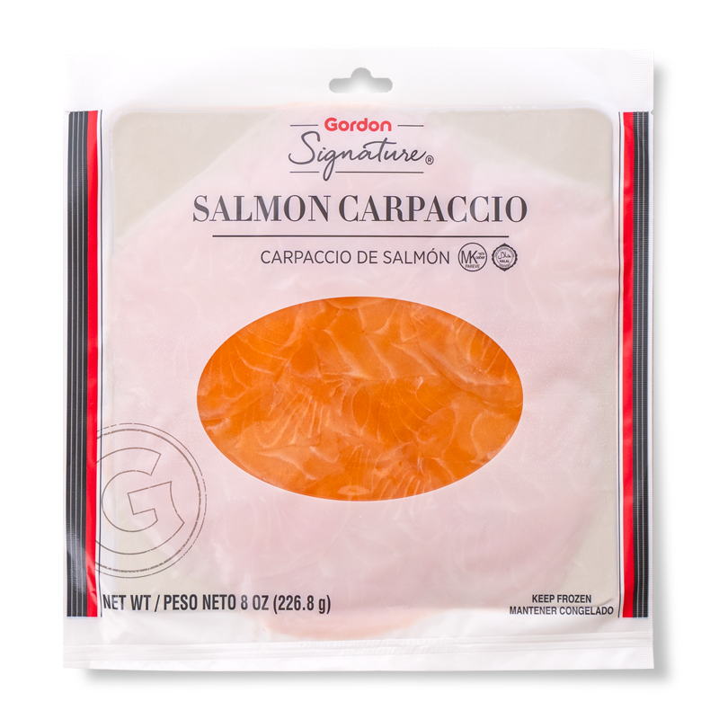 Carpaccio de Salmón 220g aprox. CYBER