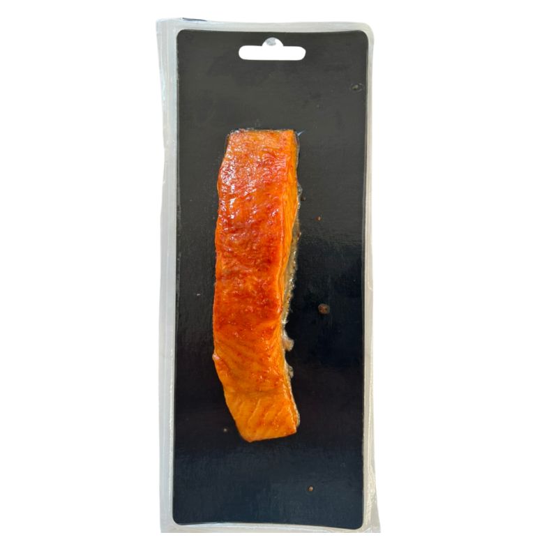 Porción de Salmón Ahumado en caliente Merkén