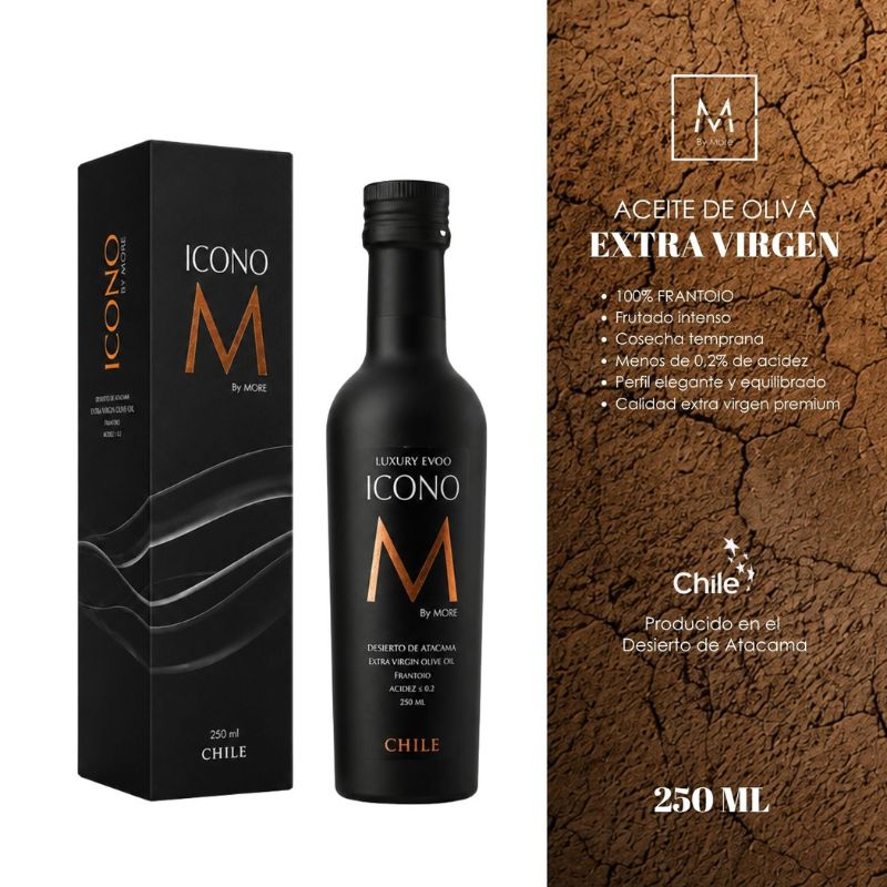 Aceite de Oliva Extra Virgen Icono By More 100% Frantoio (250ml)