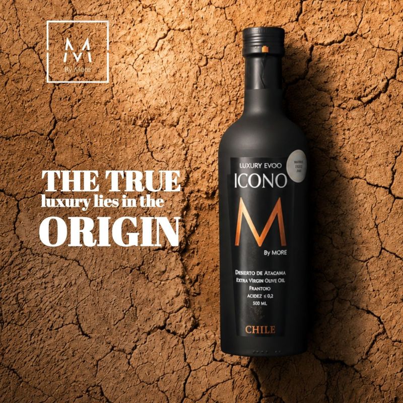 Aceite de Oliva Extra Virgen Icono By More 100% Frantoio (500ml)