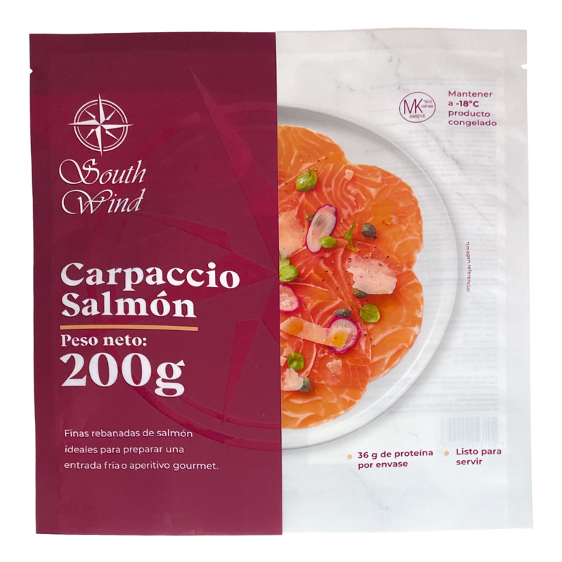 Carpaccio de Salmón Atlántico Congelado (200g)