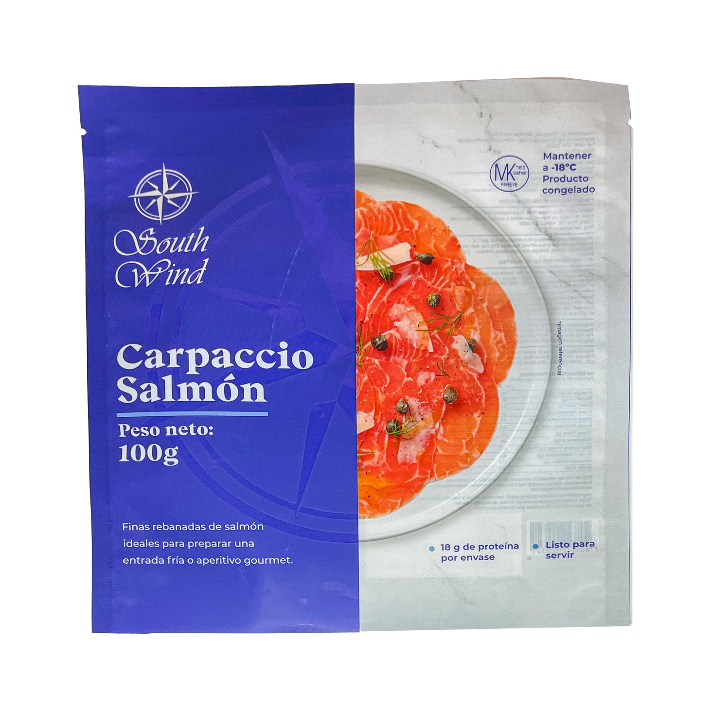 Carpaccio de Salmón 100g