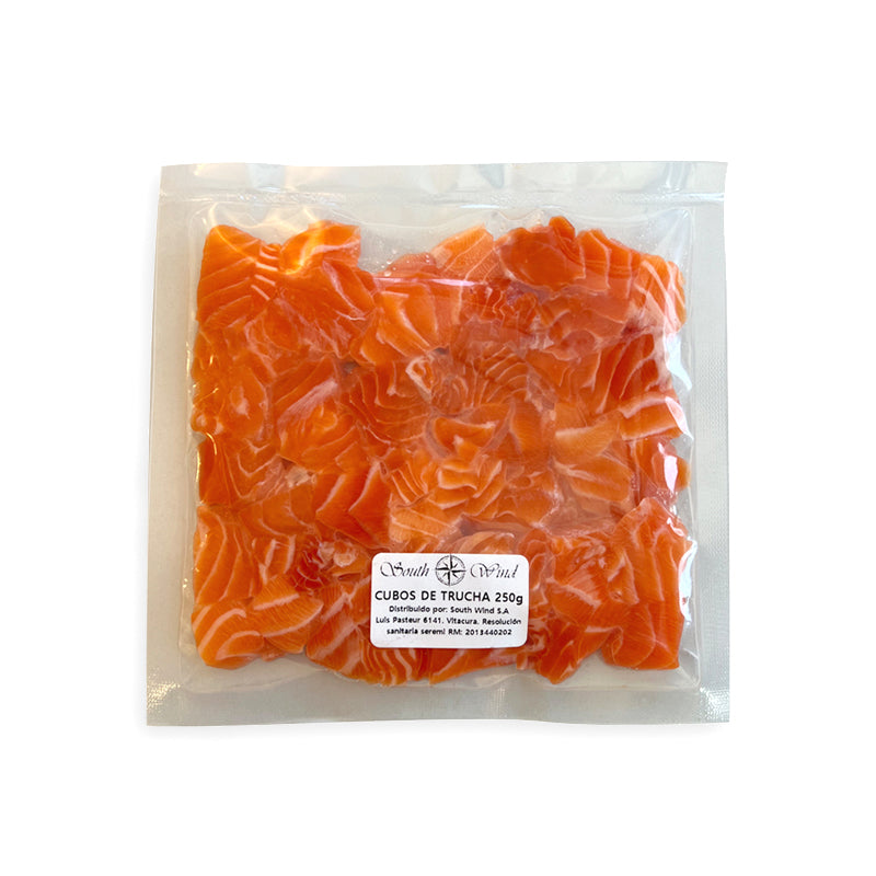 Cubos de Trucha fresca