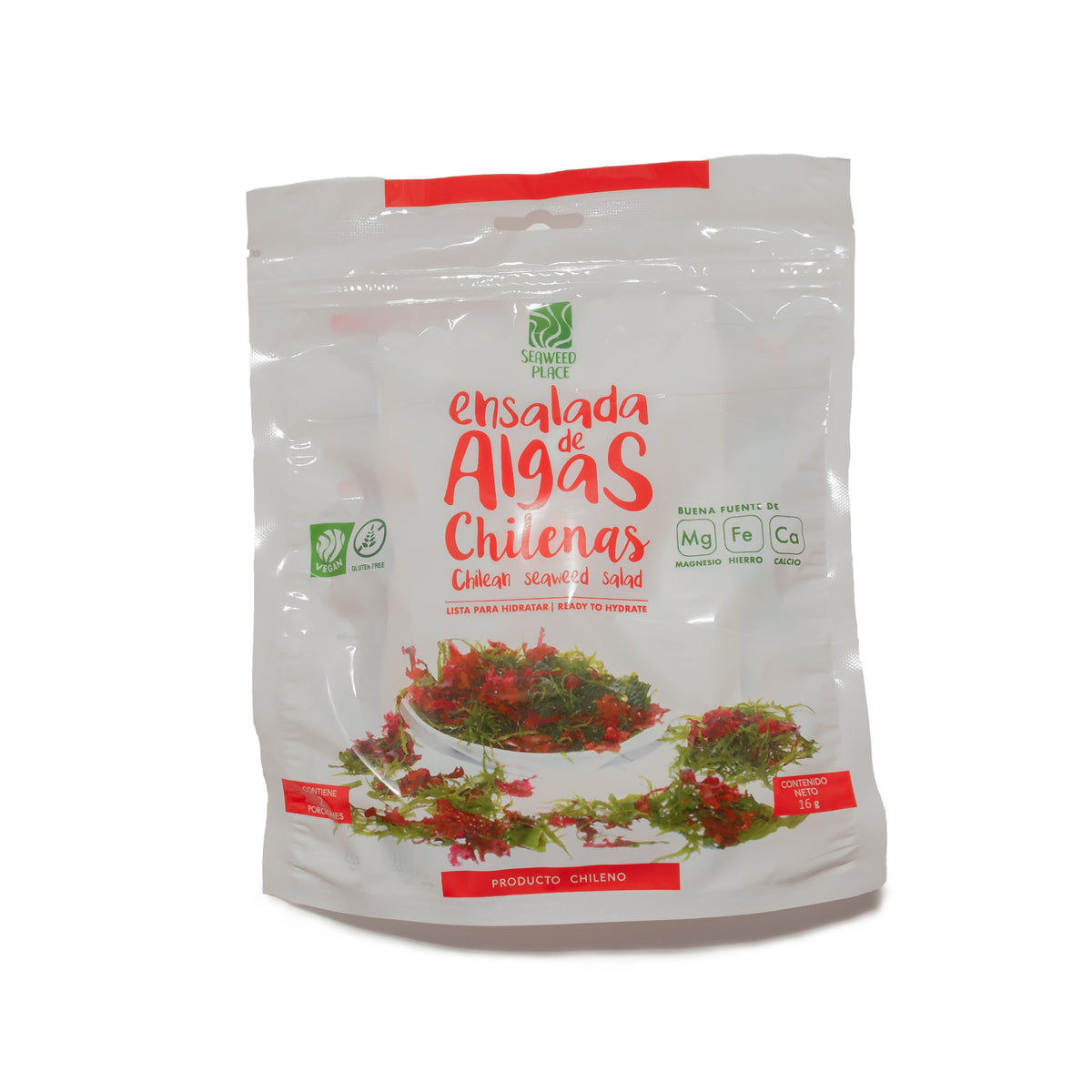 Ensalada de algas chilenas