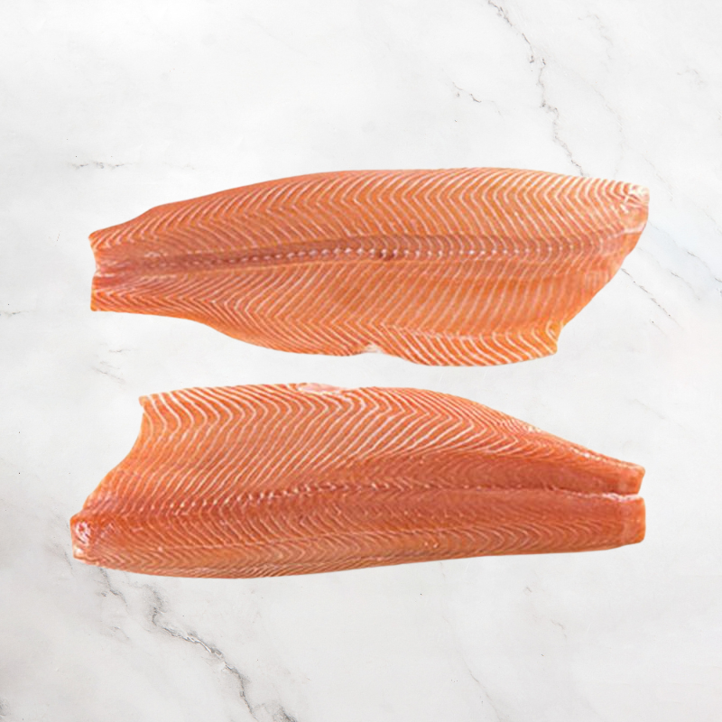 Salmón Sin Piel Congelado Premium 2/3Lb