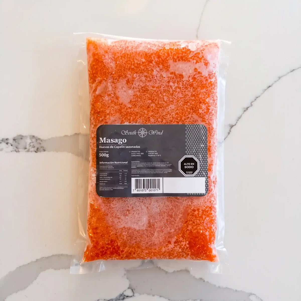 Masago naranjo 500g