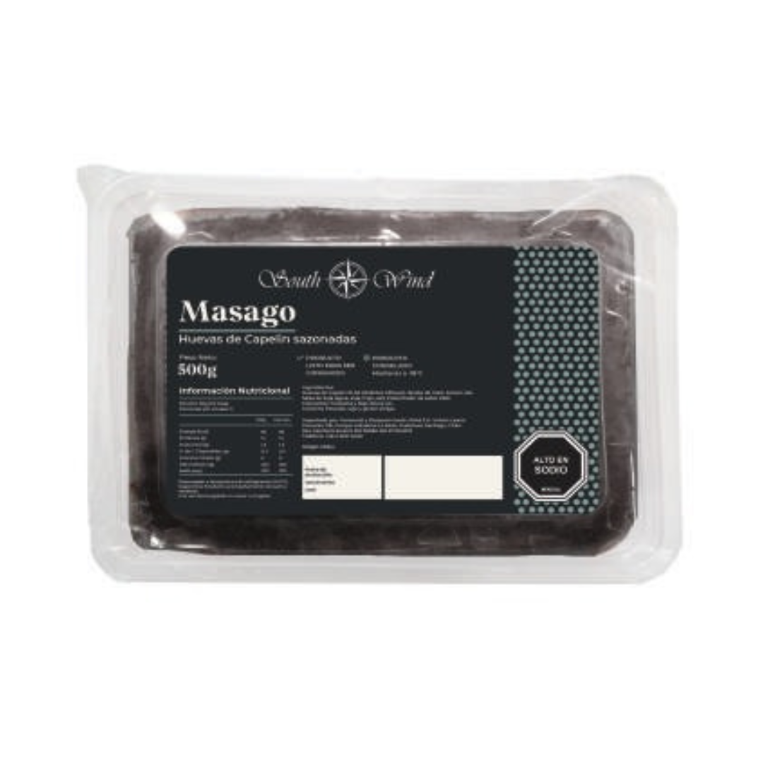 Masago negro 500g