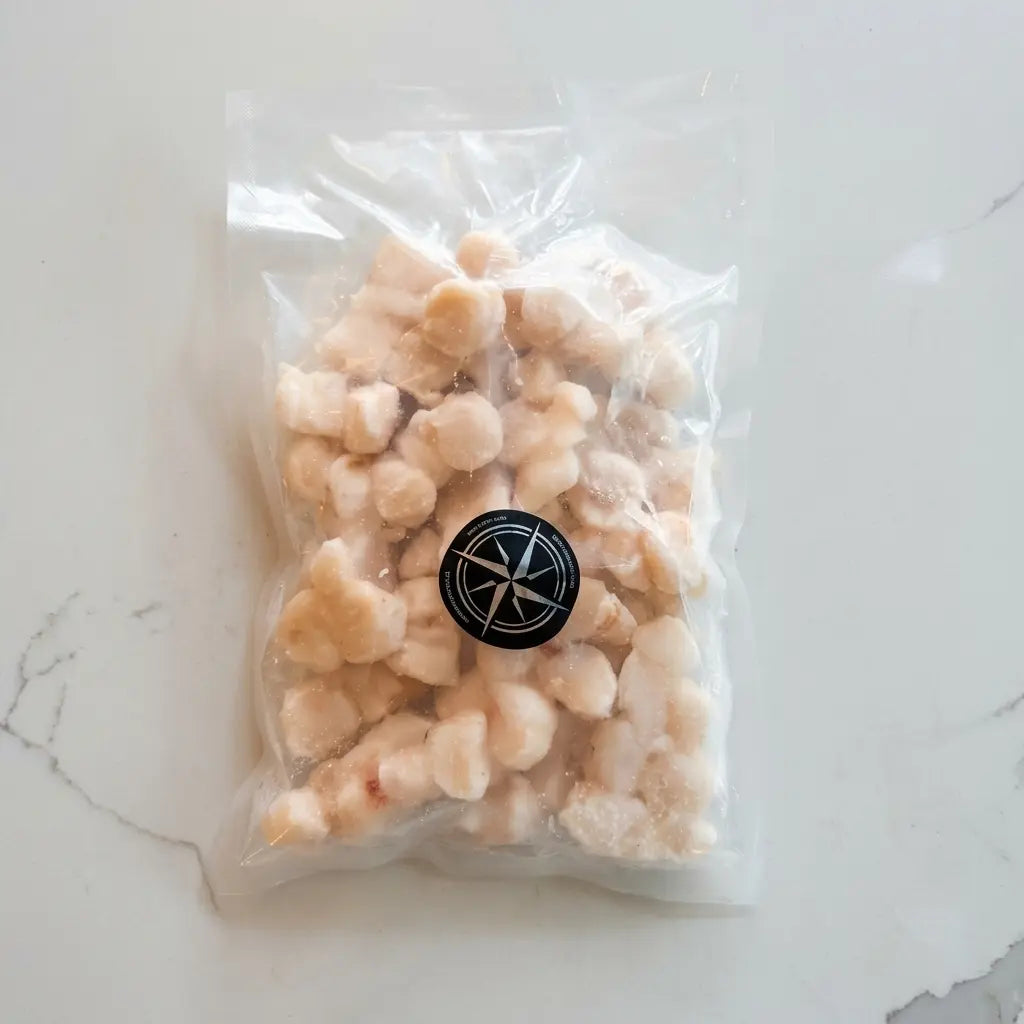 Ostión del norte tallo partido sin coral (500g / 1kg)
