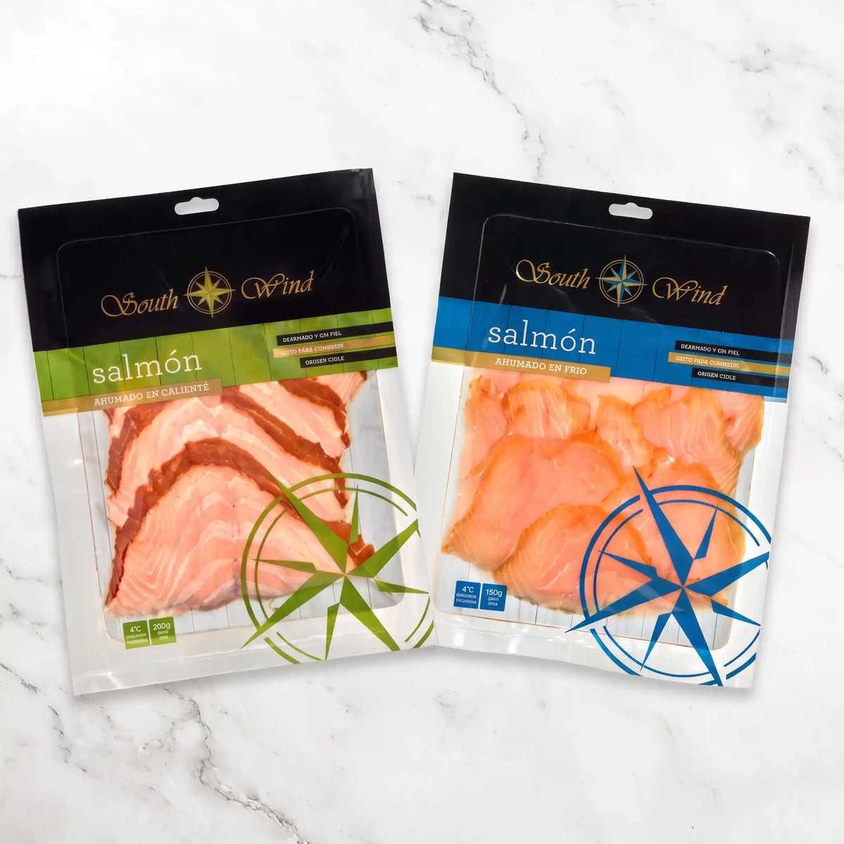 Pack dúo ahumados: salmón en frío y en caliente