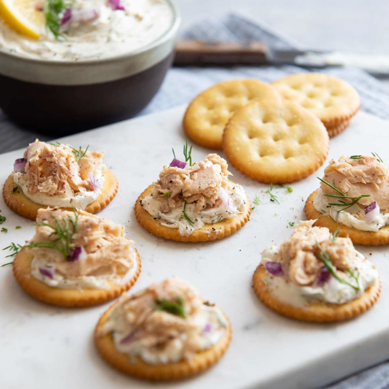 recorte salmón ahumado miel