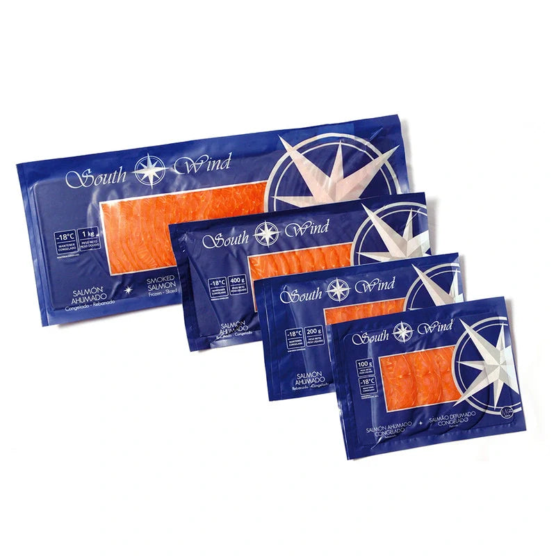 Salmón Ahumado en Frío Sliced Congelado (1kg)
