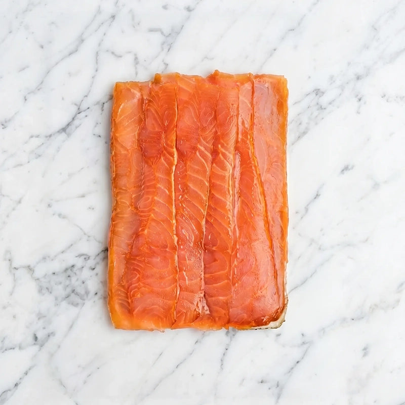 Salmón Ahumado en Frío Corte Bacon (85g)