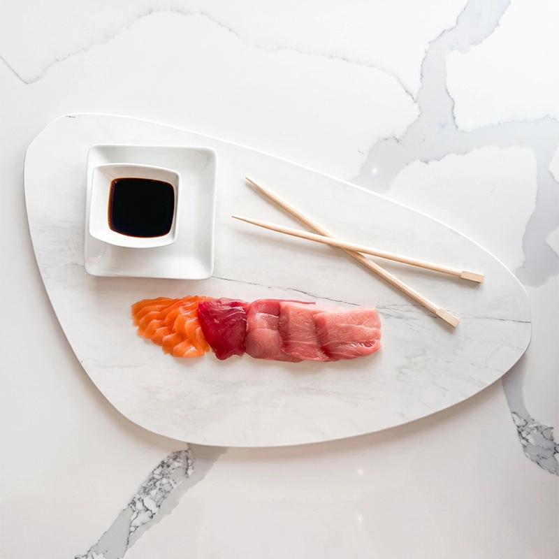 Dúo Sashimi: Atún Aleta Azul y Salmón Fresco (100g)