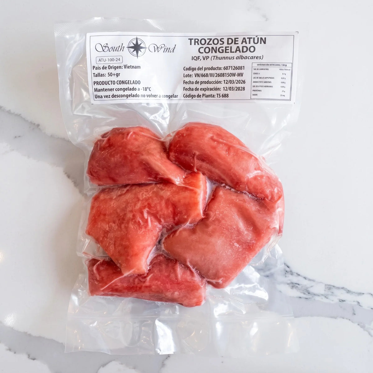 Recorte de Atún Aleta Amarilla (500g)
