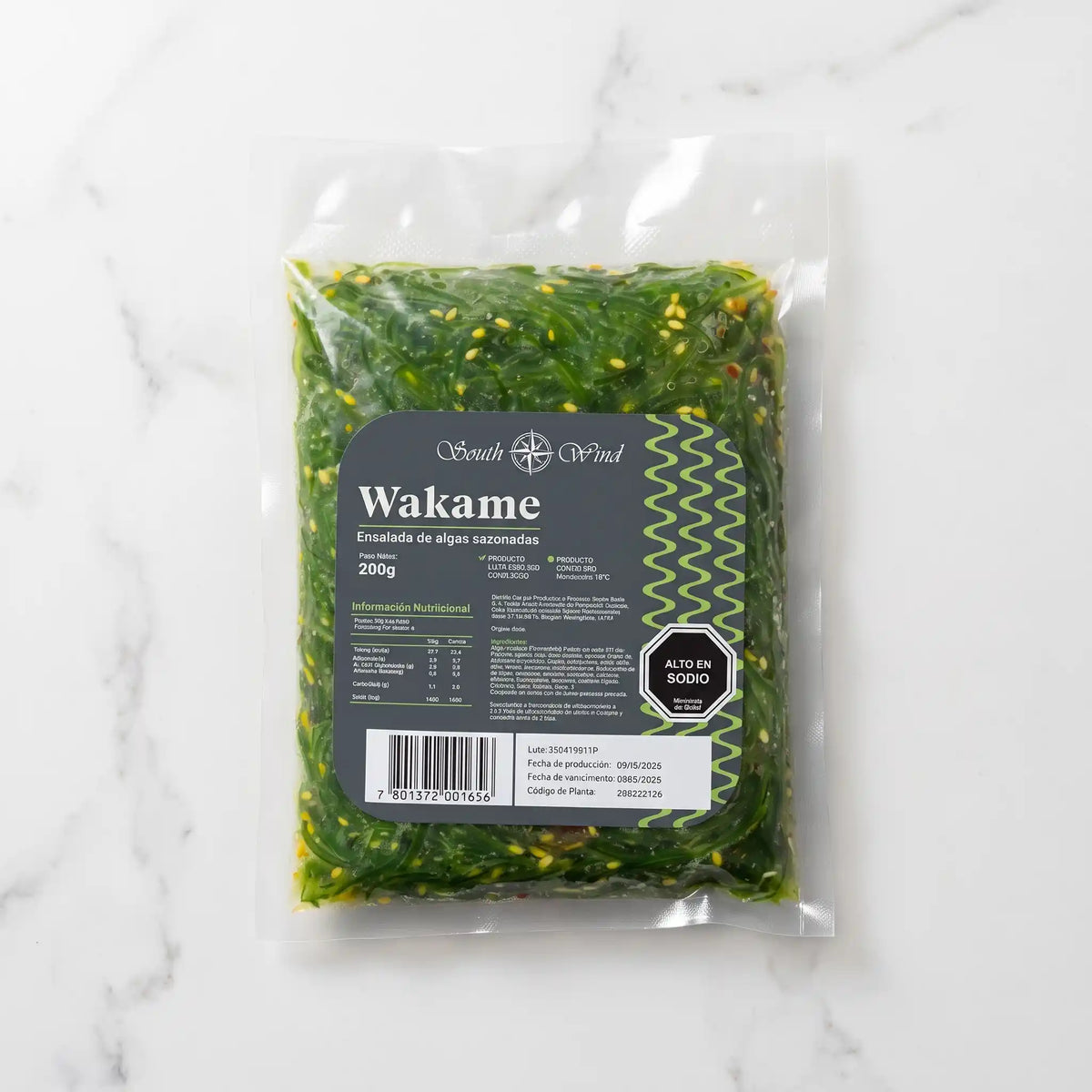 Wakame Ensalada de Algas Congelada (200g / 500g)