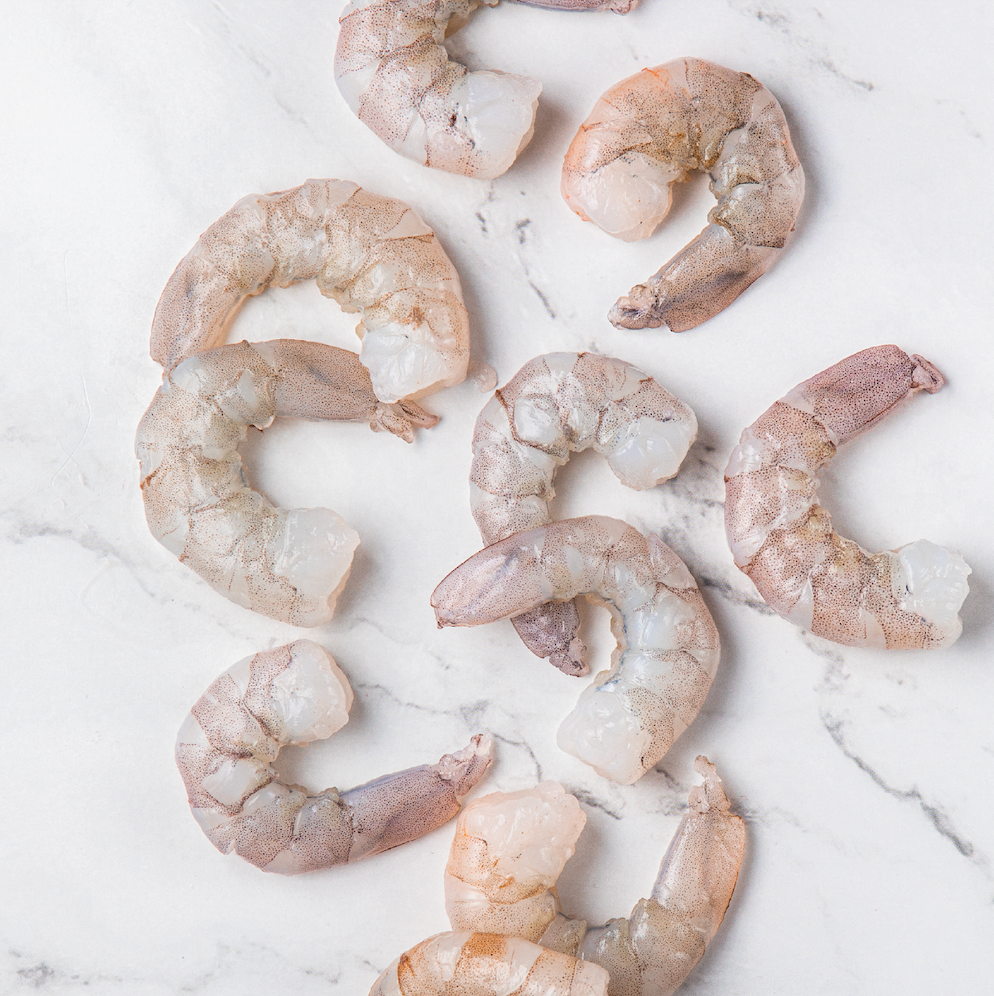 Camarón Large pelado y desvenado