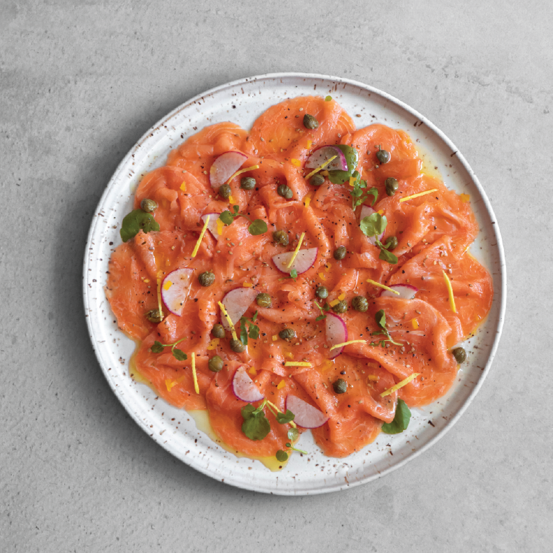 Carpaccio salmón 400g