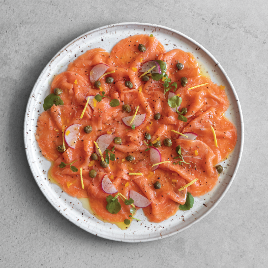 Carpaccio Salmón 200g