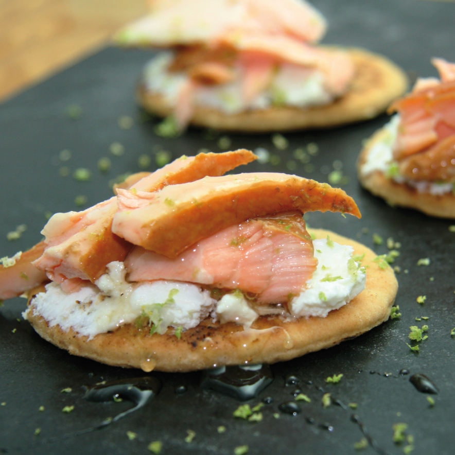 Salmón Ahumado en caliente 200g Congelado