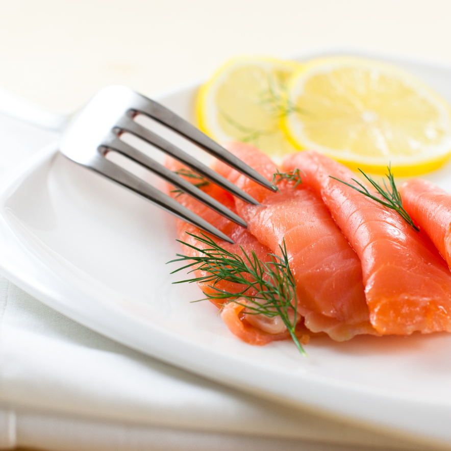 Salmón Ahumado en frío rebanado 500g