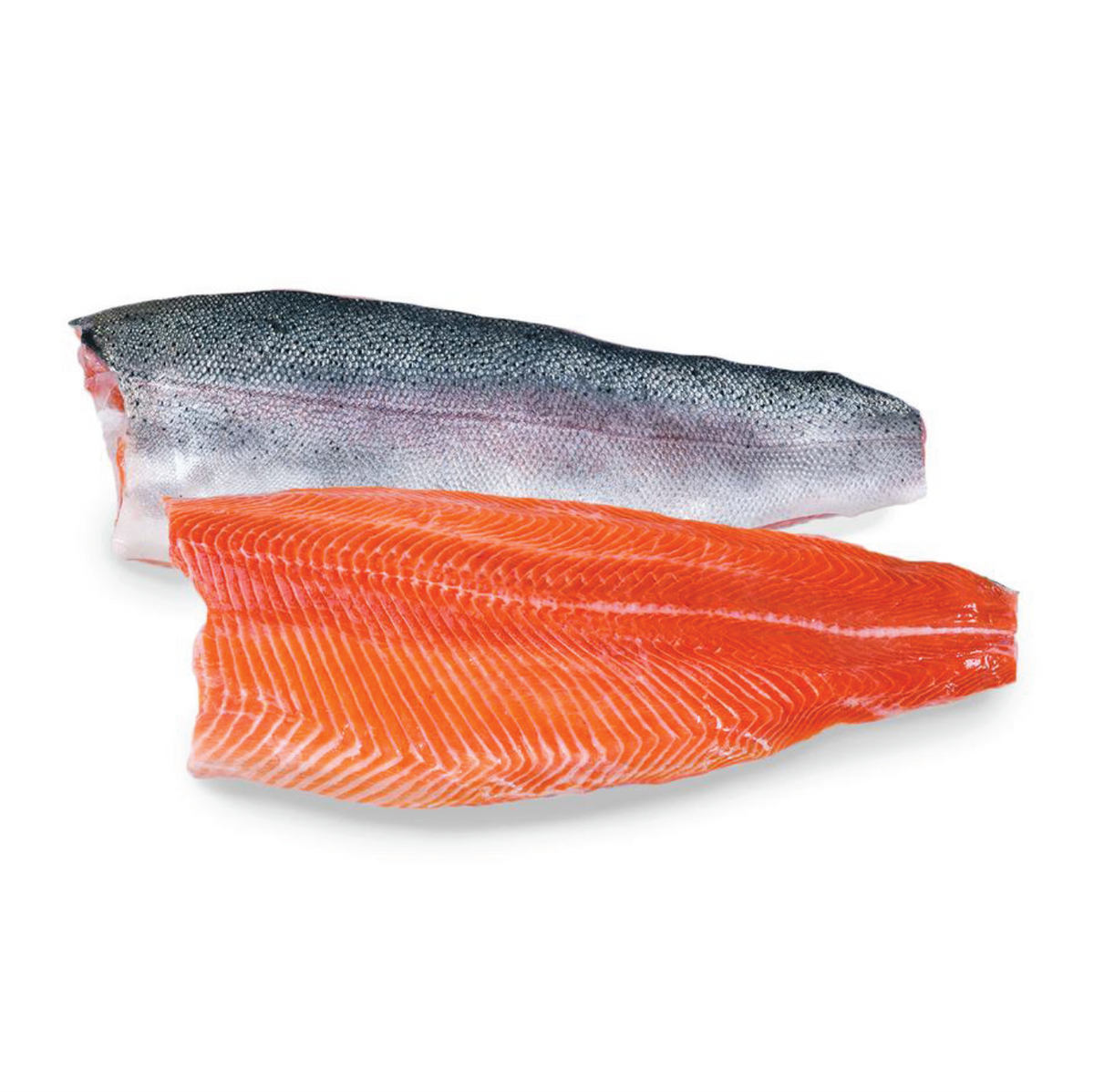 Trucha con piel fresca