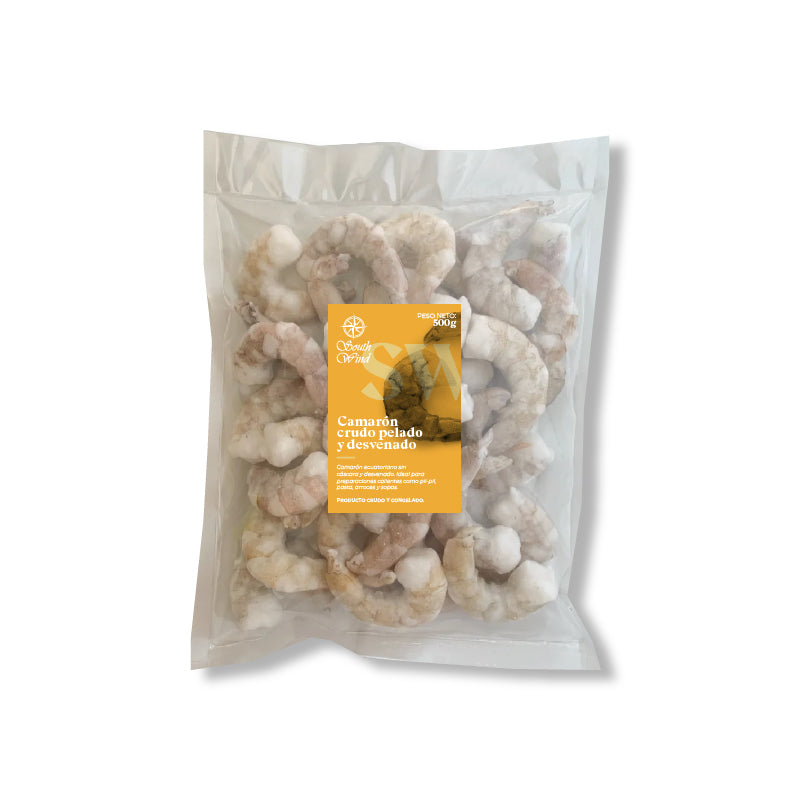 Camarón 36/40 pelado y desvenado