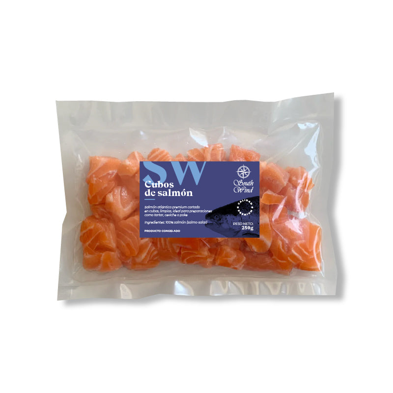 Cubos de Salmón Premium 250g