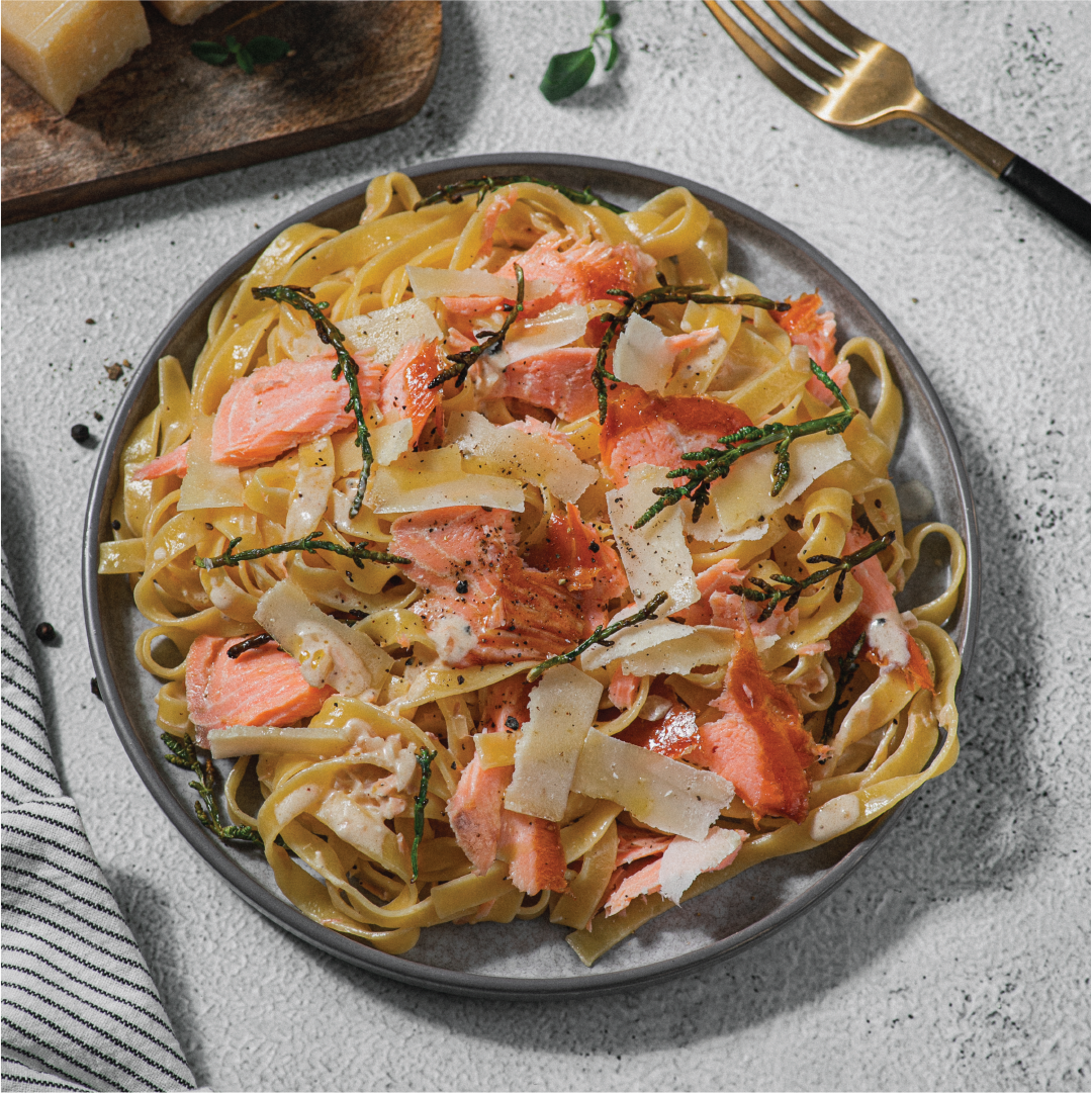 Salmón Ahumado en caliente 200g Congelado