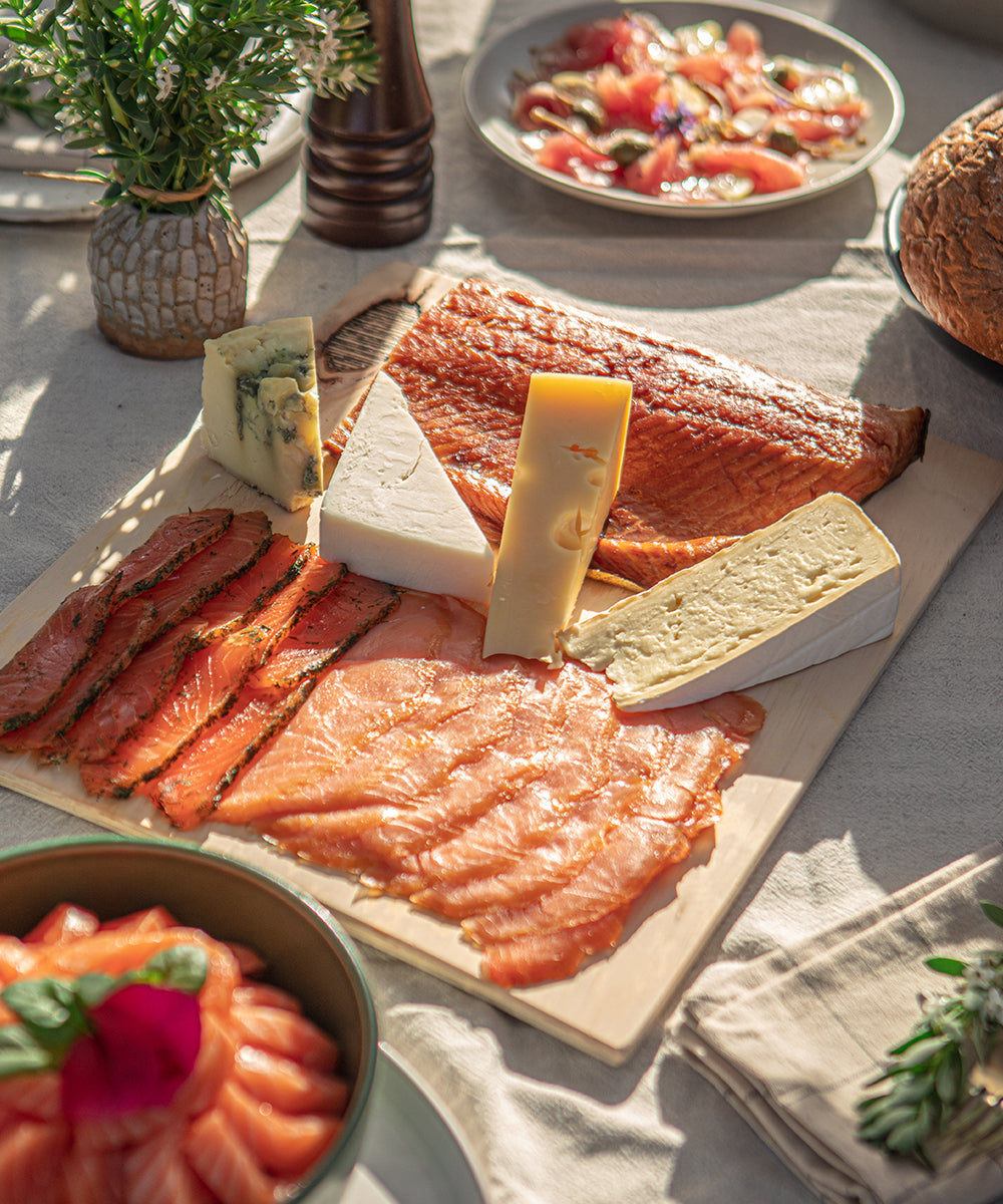 Salmón ahumado en caliente rebanado 400g
